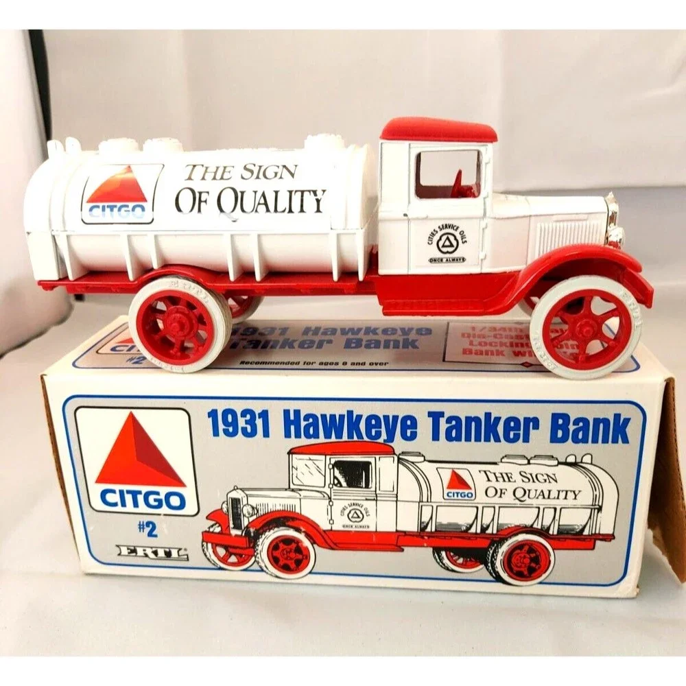 ERTL CITGO 1931 HAWKEYE TANKER BANK 1991 - 1/34 2nd IN SERIES NEW IN BOX #3441